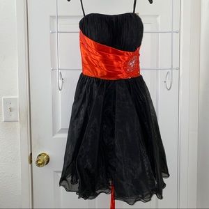 Grace Karin Black Strapless Dress